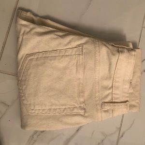 Creamy White Corduroy Pants